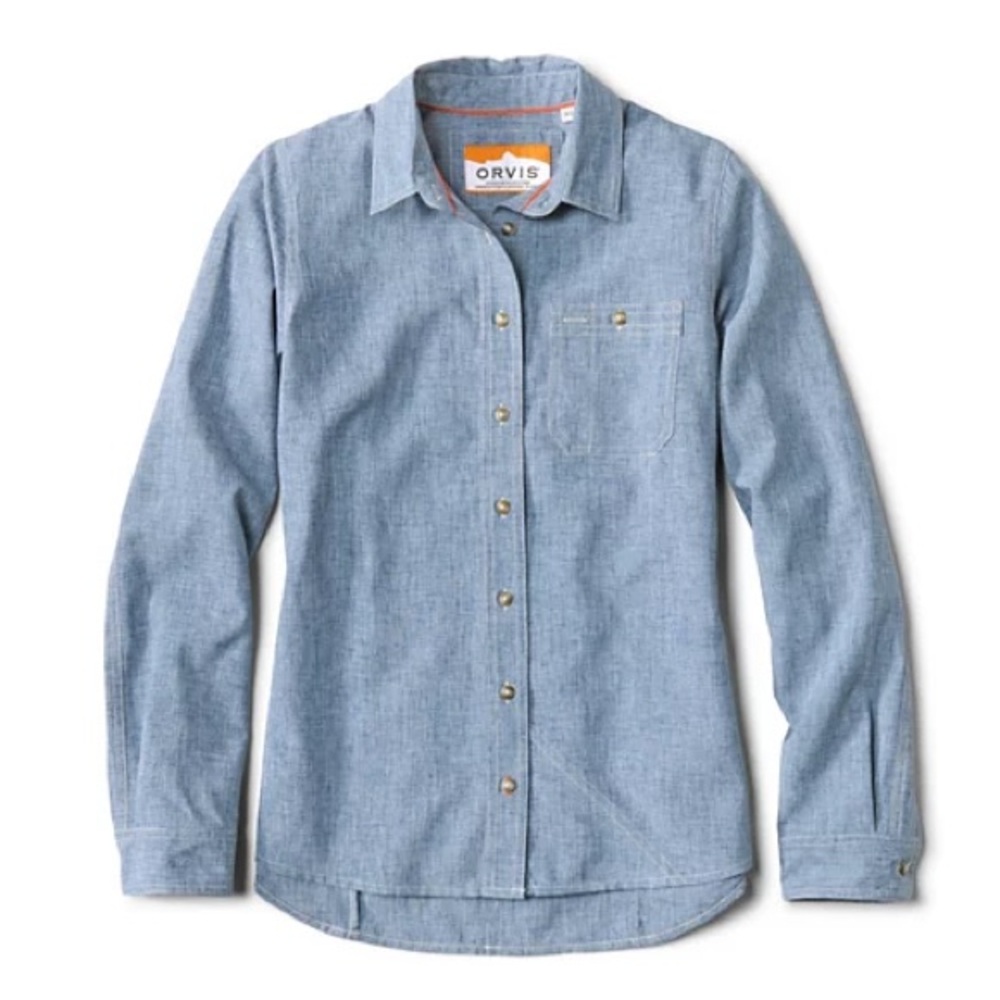 Orvis Women’s Tech Chambray Long-Sleeve Work Shirt